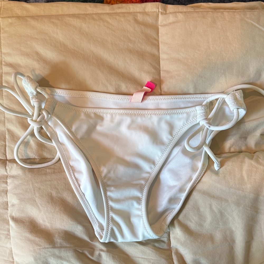 Victoria's Secret White Bikini Bottom